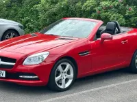 Usado Mercedes SLK250 AMG Edition 1 2011 Rojo Descapotable