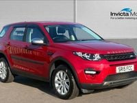 Used Land Rover Discovery Sport SE 190 HP (139 kW) 2015 Red SUV