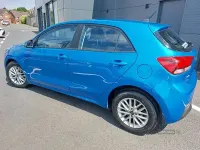 Used Kia Rio 83 HP (61 kW) 2022 Blue Hatchback