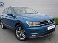 Used VW Tiguan Match 150 HP (110 kW) 2019 Blue SUV