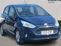 Used Ford B-MAX Zetec 100 HP (73 kW) 2015 Blue MPV