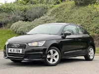 Usado Audi A1 Design 95 CV (69 kW) 2017 Negro Utilitario