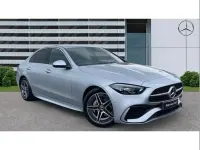 Used Mercedes C200 AMG line 204 HP (150 kW) 2025 Silver Sedan