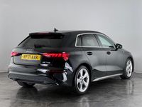 Used Audi A3 Sportback S-Line 2022 Black Hatchback