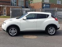 Used Nissan Juke Acenta 117 HP (86 kW) 2012 White SUV