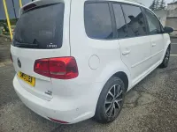 Used VW Touran SE 105 HP (77 kW) 2015 White MPV