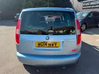 Used Skoda Roomster SE 105 HP (77 kW) 2014 Blue MPV