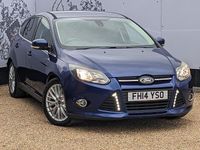 Used Ford Focus Zetec 115 HP (84 kW) 2014 Blue Hatchback