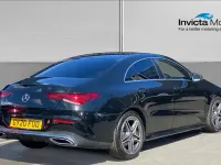 Used Mercedes CLA200 AMG line 163 HP (119 kW) 2020 Black Coupe