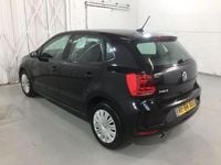 Used VW Polo SE 90 HP (66 kW) 2014 Black Hatchback