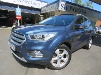 Used Ford Kuga Titanium X 180 HP (132 kW) 2018 Blue SUV