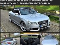 Begagnad Audi A5 Cabriolet Comfort 2010 Silver Cab