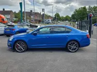 Used Skoda Octavia vRS 226 HP (166 kW) 2018 Race blue metallic Hatchback