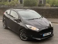 Used Ford Fiesta Zetec 125 HP (91 kW) 2015 Black Hatchback