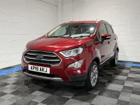 Used Ford Ecosport Titanium 2018 Red SUV