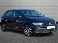 Used VW Polo Life 95 HP (69 kW) 2024 Black Hatchback