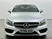 Usado Mercedes C250 AMG Line Premium Plus 204 HP (150 kW) 2017 Prateado Coupé