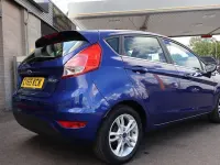 Used Ford Fiesta Zetec 82 HP (60 kW) 2015 Blue Hatchback