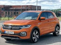 Used VW T-Cross R-line 2019 Orange SUV