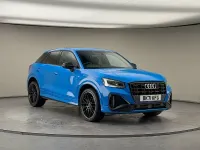 Used Audi Q2 Black Edition 150 HP (110 kW) 2021 Turbo blue/turbo blue SUV