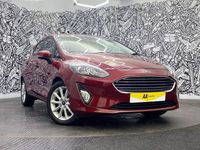 Used Ford Fiesta Titanium 125 HP (91 kW) 2021 Red Hatchback