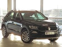 Used VW T-Roc SE 115 HP (84 kW) 2018 Black SUV