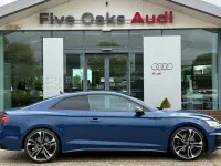 Used Audi A5 Black Edition 150 HP (110 kW) 2024 Blue Coupe