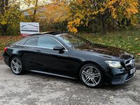 Used Mercedes E220 AMG line 2019 Black Coupe