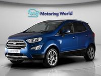 Used Ford Ecosport Titanium 125 HP (91 kW) 2019 Blue SUV