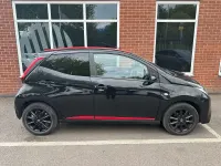 Gebraucht Toyota Aygo x-press 2019 Schwarz Kleinwagen