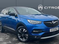 Used Vauxhall Grandland X SRi 131 HP (96 kW) 2020 Blue SUV
