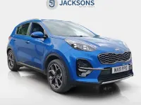 Used Kia Sportage GT-Line 134 HP (98 kW) 2019 Blue SUV