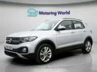 Used VW T-Cross SE 95 HP (69 kW) 2023 Silver SUV