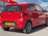 Used Kia Picanto 84 HP (61 kW) 2019 Red Hatchback