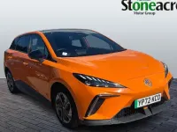 Used MG MG4 EV Trophy 150 kW (204 HP) 2024 Orange Hatchback