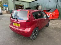 Used Nissan Note N-TEC 88 HP (64 kW) 2013 Red Hatchback