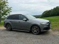 Begagnad Audi Q7 S-Line 272 HK (200 kW) 2017 Grå SUV