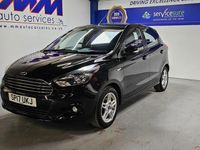 Used Ford Ka Plus Zetec 70 HP (51 kW) 2017 Black Hatchback