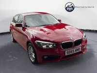 Begagnad BMW 118 Comfort Edition 2016 Röd Halvkombi
