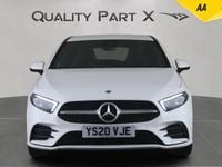 Used Mercedes A200 AMG line 163 HP (119 kW) 2020 White Hatchback