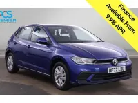 Used VW Polo Life 95 HP (69 kW) 2022 Blue Hatchback