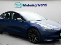 Used Tesla Model 3 Performance 461 kW (627 HP) 2023 Blue Sedan