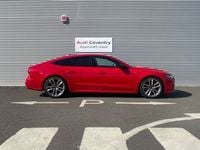 Used Audi A7 Black Edition 242 HP (177 kW) 2020 Red Hatchback
