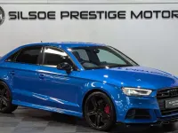 Used Audi A3 Black Edition 2019 Blue Sedan