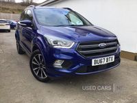 Used Ford Kuga ST-Line 120 HP (88 kW) 2017 Blue SUV