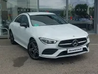 Used Mercedes CLA250 AMG Line Premium 218 HP (160 kW) 2023 White Coupe