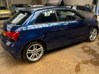 Used Audi A1 S-Line 120 HP (88 kW) 2011 Blue Hatchback