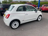 Used Fiat 500 Dolcevita 69 HP (50 kW) 2019 White Hatchback