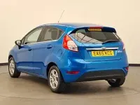 Used Ford Fiesta Titanium 95 HP (69 kW) 2015 Blue Hatchback