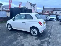 Used Fiat 500 Lounge 69 HP (50 kW) 2017 White Hatchback